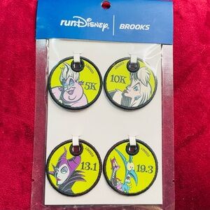 Limited Edition Badges for Run Disney Halloween Half Marathon, Disneyland 2025